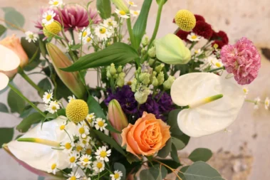 The Art for Living - Bunter Strauß 02 - Blumen Pflanzen